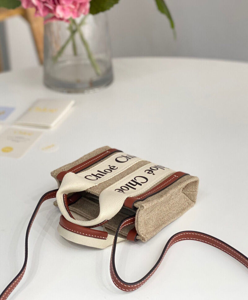 Chloe Woody Nano Tote
